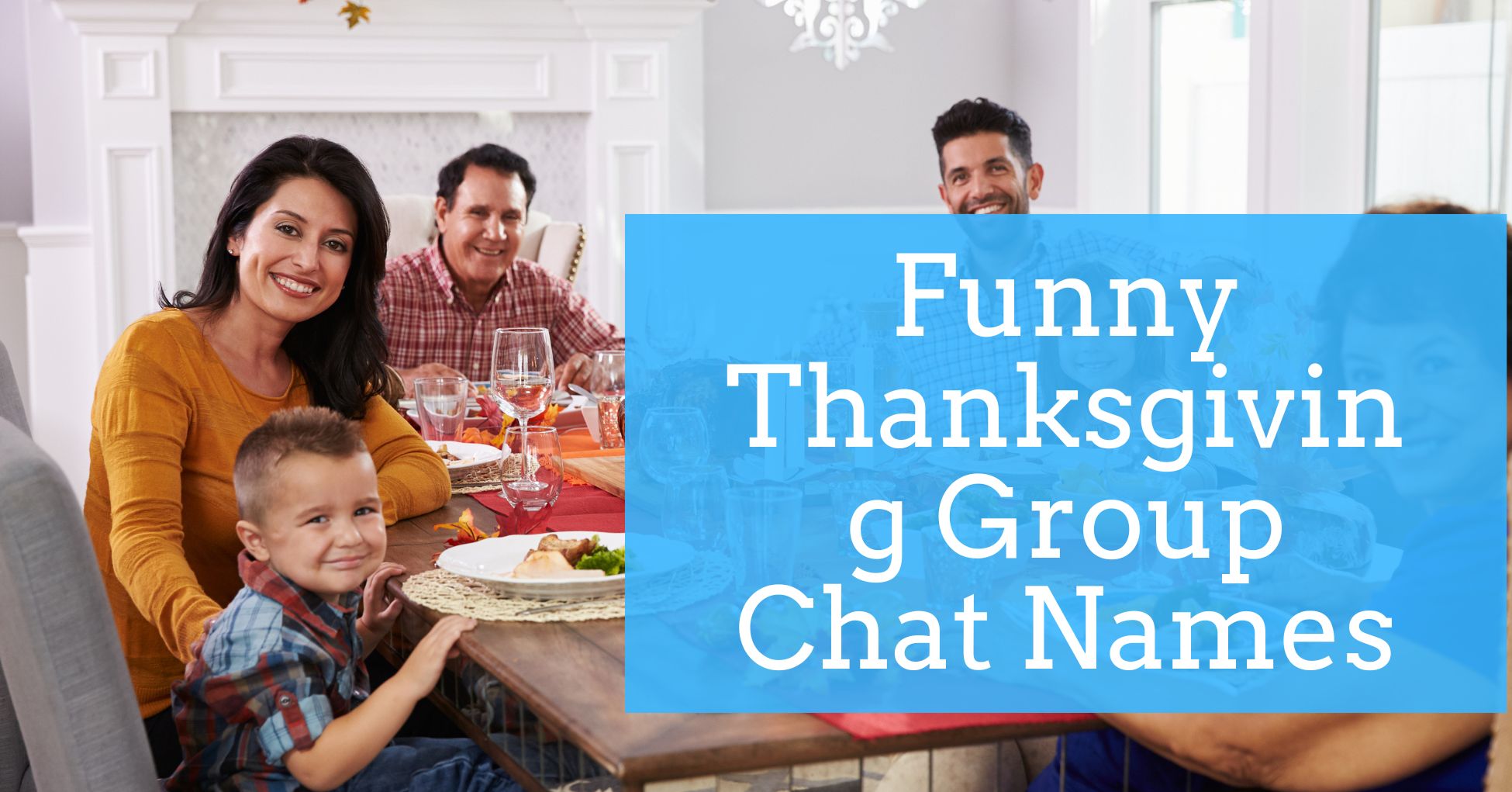 Thanksgiving Group Chat Names